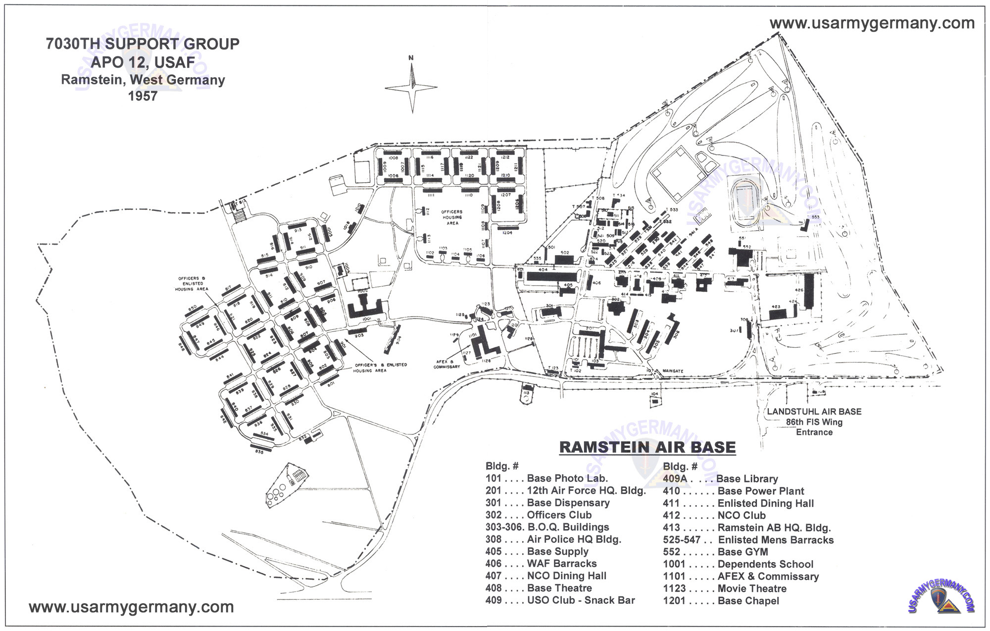 USAREUR Installation Maps Ramstein AB